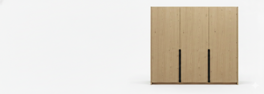 3 door wardrobe