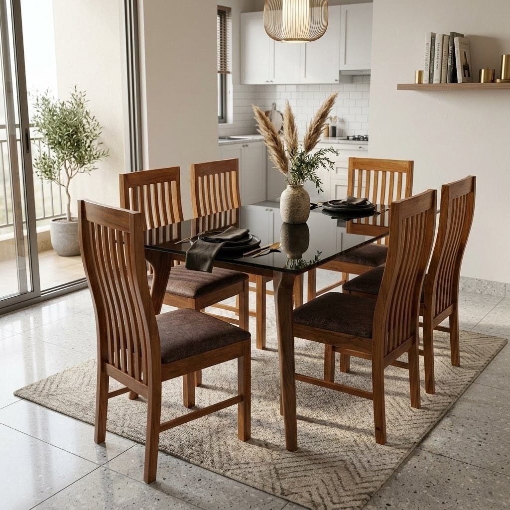 DINING SET 6SEATER