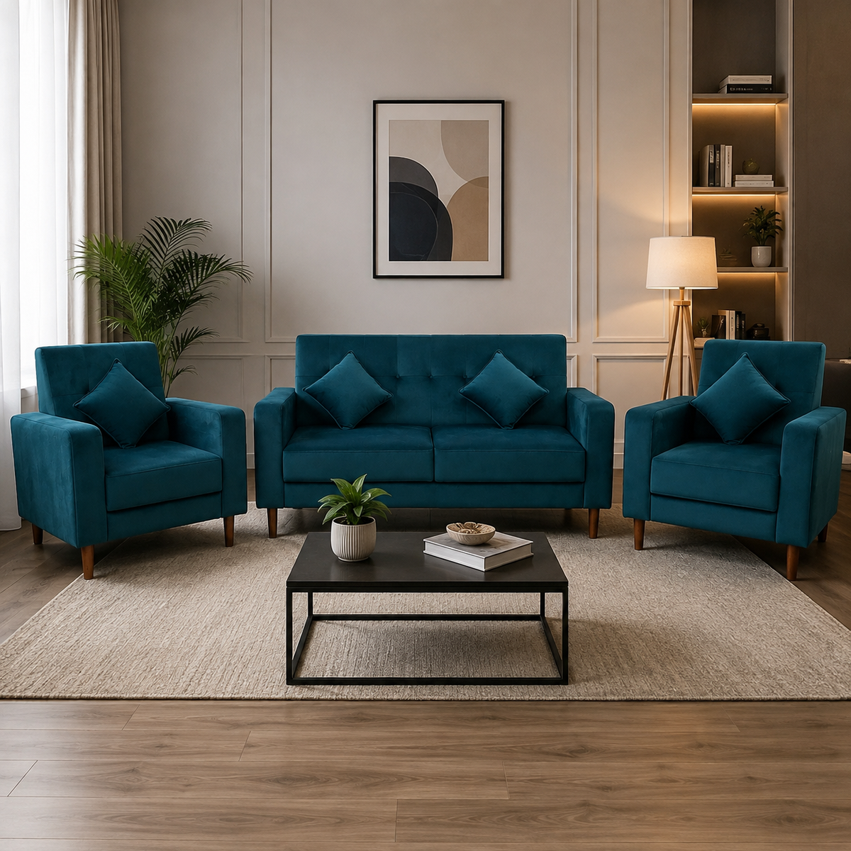 SOFA SET 3+1+1
