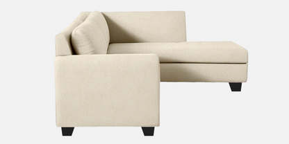 Macfern Fabric RHS Sectional Sofa (3+ Lounger) In Creamy Cashmere Colour