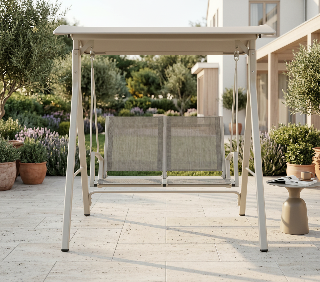 Garden swing chair {2 seater}