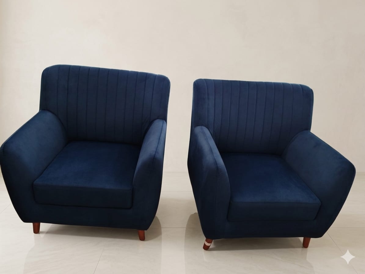 ELZA VELVET SOFA (3+1+1 )