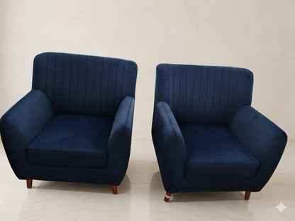 ELZA VELVET SOFA (3+1+1 )