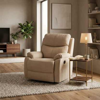 Nordic Nest Fabric Manual Recliner (001-3R)