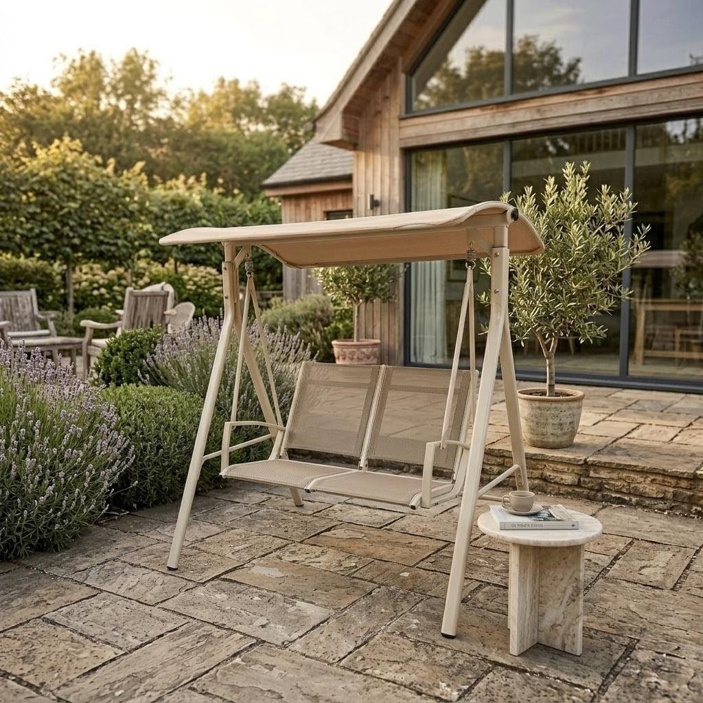 Garden swing chair {2 seater}