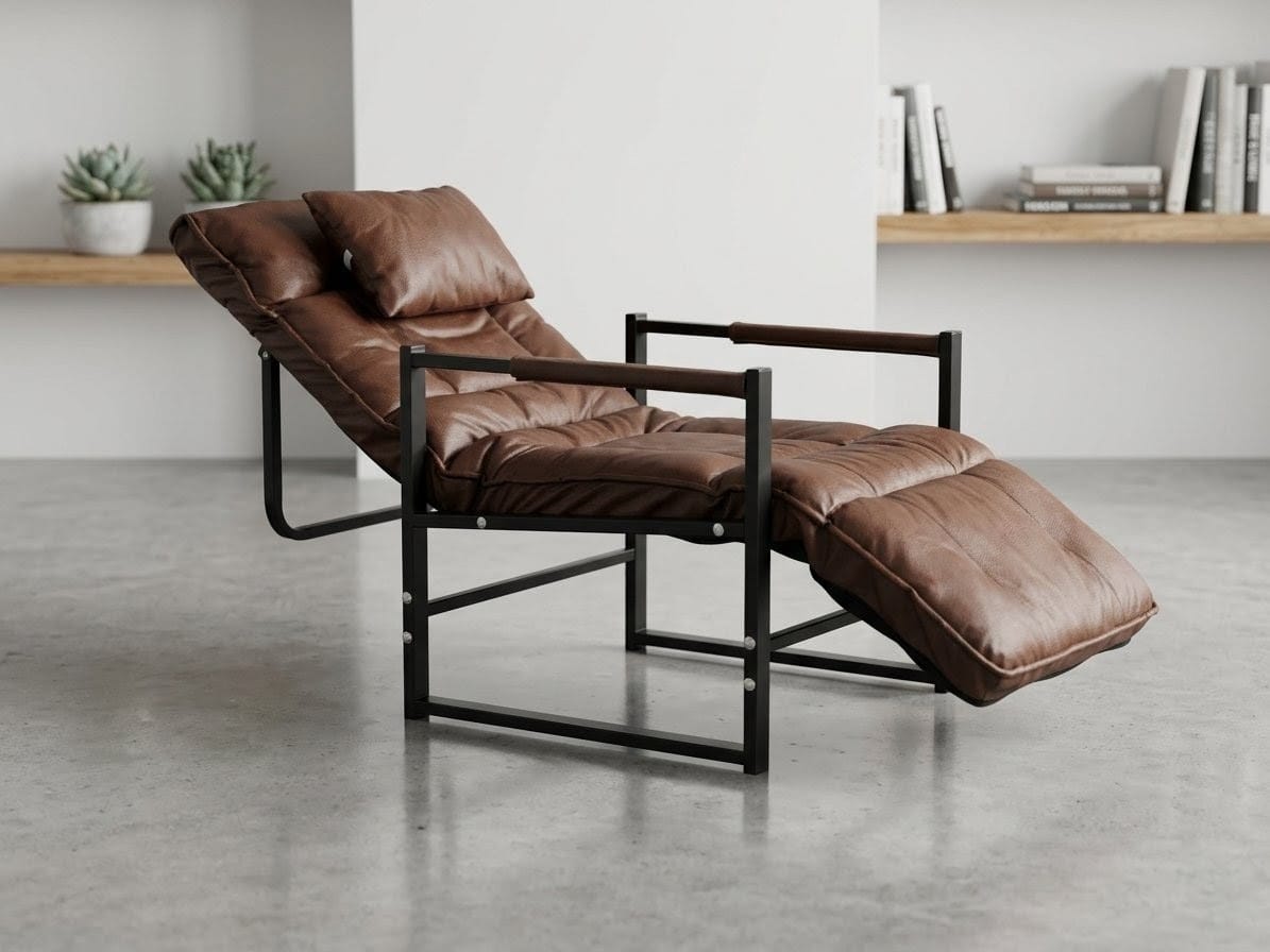 RECLINING LOUNGE CHAIR