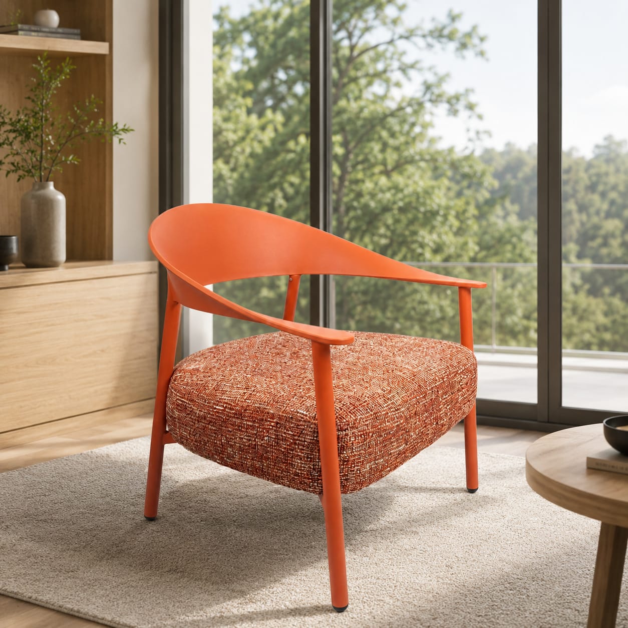 COFFEE TABLE WITH CHAIR