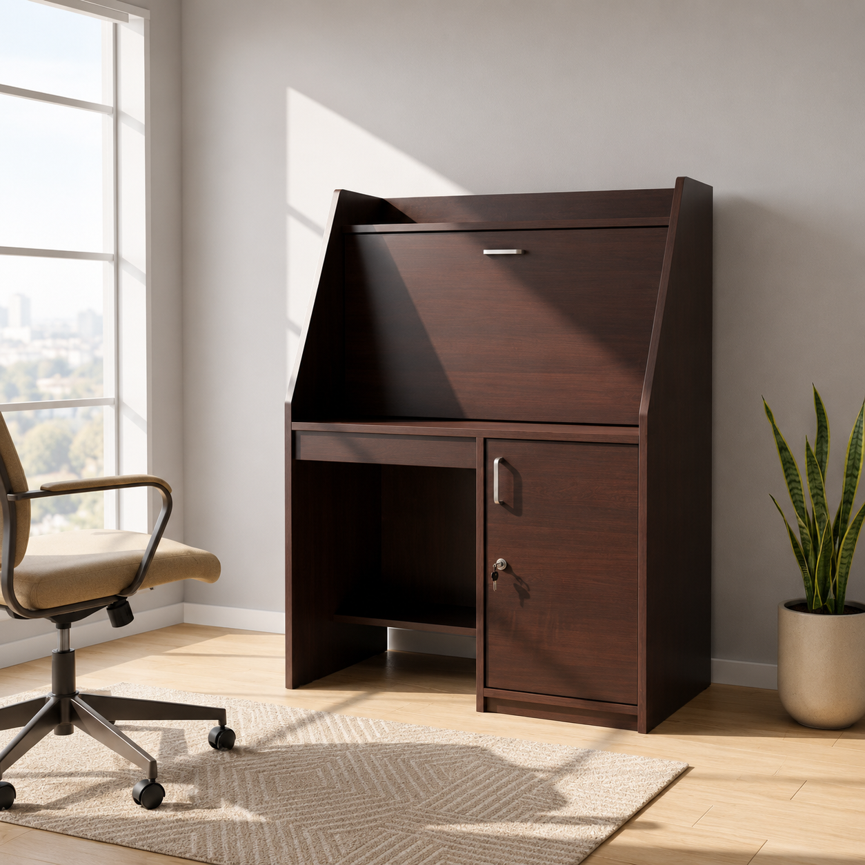 STUDY TABLE WITH DOOR